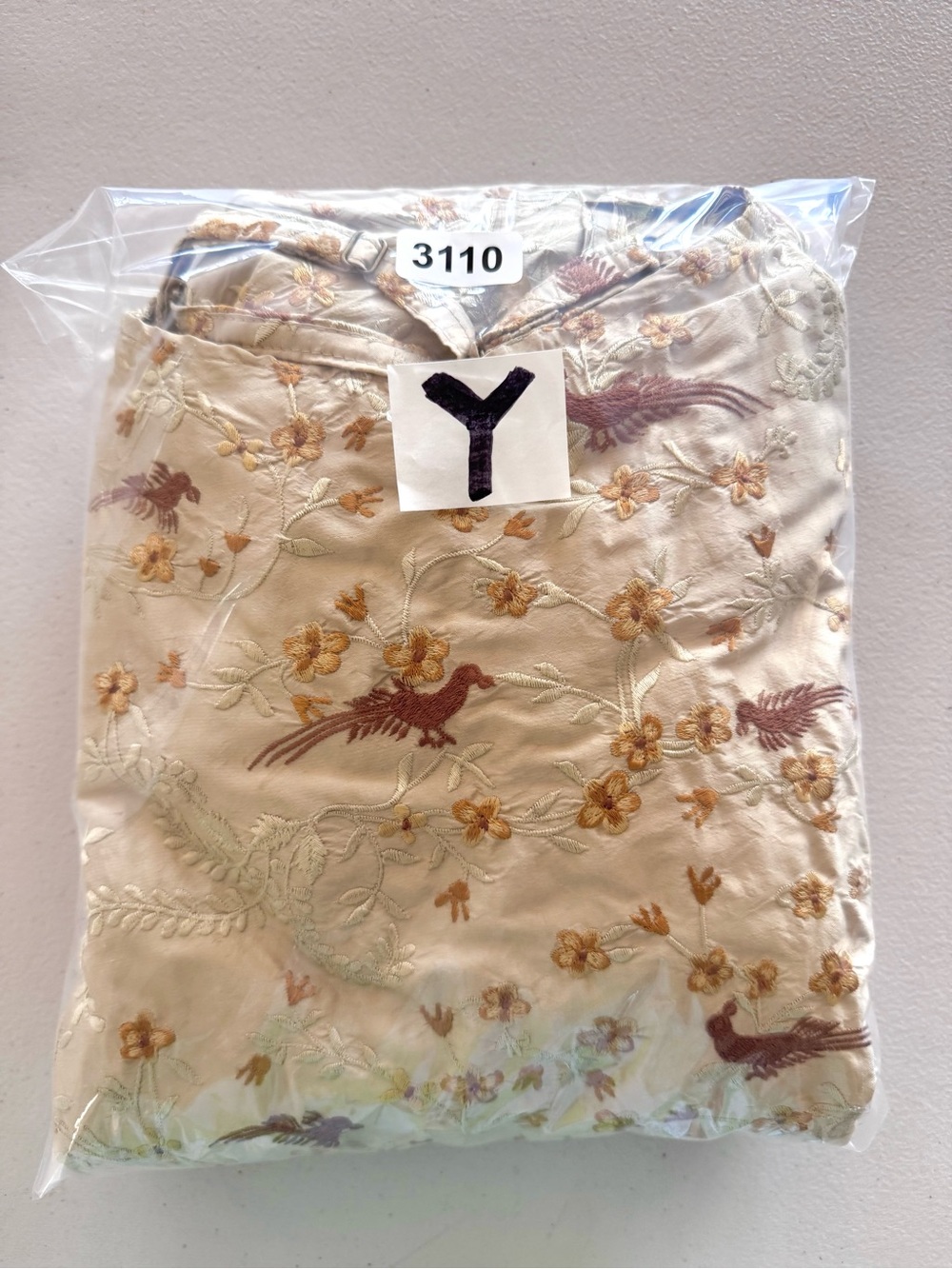 Beige Floral Midi Sundress with Adjustable Straps - Picture 13 of 14
